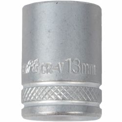 TORK CRAFT Socket 13mm 1/4' Drive Crv 12 Point