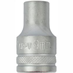TORK CRAFT Socket 9mm X 21.8mm 1/2' Drive Crv 12 Point
