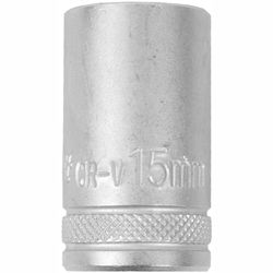 TORK CRAFT Socket 15mm X 21.8mm 1/2' Drive Crv 12 Point
