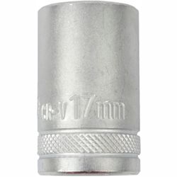 TORK CRAFT Socket 17mm X 23.8mm 1/2' Drive Crv 12 Point