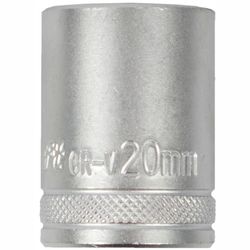 TORK CRAFT Socket 20mm X 27.8mm 1/2' Drive Crv 12 Point