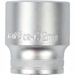 TORK CRAFT Socket 32mm X 41.8mm 1/2' Drive Crv 12 Point