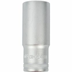 TORK CRAFT Socket 24mm 1/2' Dr Deep Socket Crv 12 Point