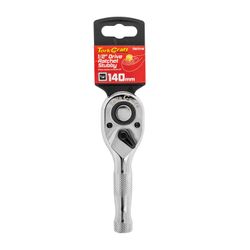 TORK CRAFT Ratchet Stubby 140mm 1/2' Drive Steel Handle