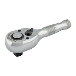 TORK CRAFT Ratchet Stubby 140mm 1/2' Drive Steel Handle