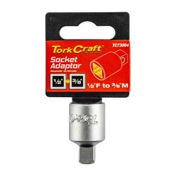 TORK CRAFT Socket Adaptor 1/2f X 3/8m Square