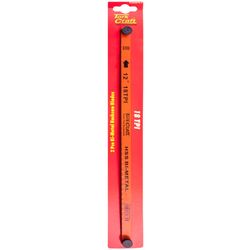 TORK CRAFT 2pc Hacksaw Blade Bi-metal 18tx300 Hanging Card