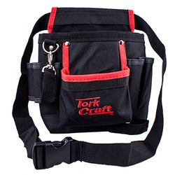 TORK CRAFT Tool Pouch Nylon With Belt 7 Pocket