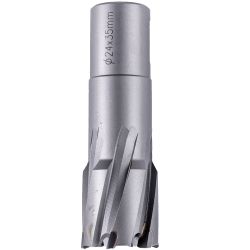 TORK CRAFT Annular Hole Cutter Tct 24 X 35mm Weld Shank 19.05mm