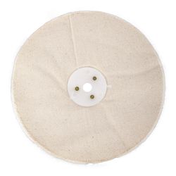 TORK CRAFT White Buff/mop Unstitched 200 X 50 Ply X 1/2' Hole