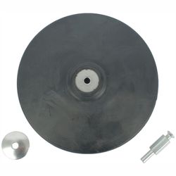 TORK CRAFT Backing Pad Rubber 150mm W/arbor