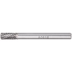 TORK CRAFT Rotary Burr Tungsten 6x16x6mm Cylindrical