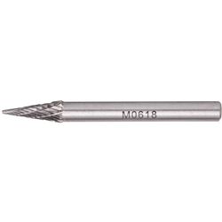 TORK CRAFT Rotary Burr Tungsten 6x18x6mm Conical Straight
