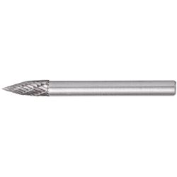 TORK CRAFT Rotary Burr Tungsten 6x18x6mm Conical Curve