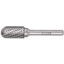 TORK CRAFT Rotary Burr Tungsten 12x25x6mm Rnd.point