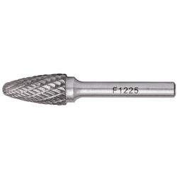 TORK CRAFT Rotary Burr Tungsten 12x25x6mm Conical Round Point