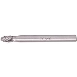TORK CRAFT Rotary Burr Tungsten 6x10x6mm Rounded