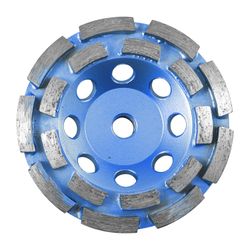 TORK CRAFT Dia. Cup Wheel 115mm X M14 Dbl Row Laser Welded