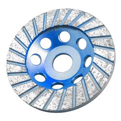TORK CRAFT Dia. Cup Wheel 115mm X 22.23mm Turbo Laser Welded