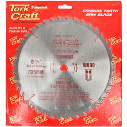 TORK CRAFT Blade Tct 235 X 40t 16mm General Purpose Combination