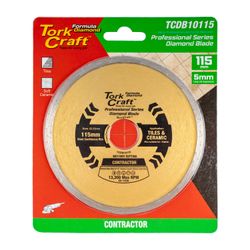 TORK CRAFT Diamond Blade 115mm Cont.rim Profesional