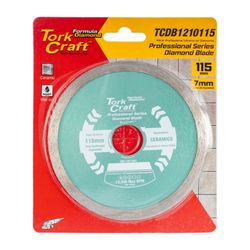 TORK CRAFT Diamond Blade 115mm Continues Rim Hot Pressed Contractor