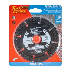 TORK CRAFT Diamond Blade 115mm Segmented Hot Pressed Contractor
