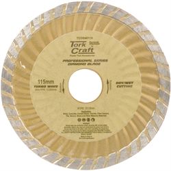 TORK CRAFT Diamond Blade Turbo Wave 115mm X 22.22mm