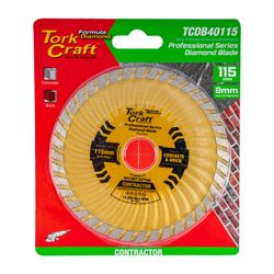 TORK CRAFT Diamond Blade Turbo Wave 115mm X 22.22mm