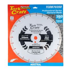 TORK CRAFT Diamond Blade Seg.350x25.4 Metal Cutting