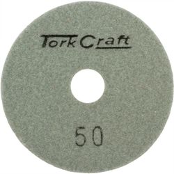 TORK CRAFT 100mm Diamond Polishing Pad 50 Grit Dry Use