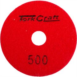 TORK CRAFT 100mm Diamond Polishing Pad 500 Grit Dry Use