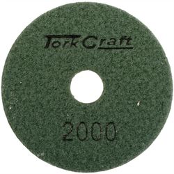 TORK CRAFT 100mm Diamond Polishing Pad 2000 Grit Dry Use