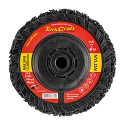TORK CRAFT Face Off Cup Disc 115mm X M14 For A/grinder