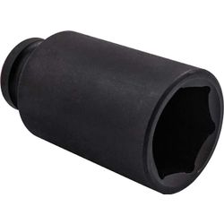 TORK CRAFT 28mm 1/2' Drive 6pt Deep Impact Socket