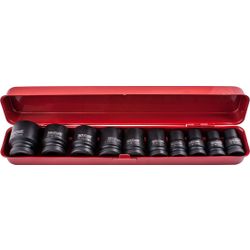 TORK CRAFT 10pc 1/2' Drive Impact Socket Set (10.11.13.14.17.19.21.22.24.27)