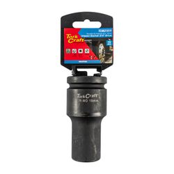 TORK CRAFT 19mm 3/4' Drive 6pt Deep Impact Socket