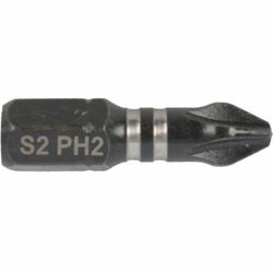 TORK CRAFT Impact Phil.2 X 25mm Insert Bit Bulk Ph2