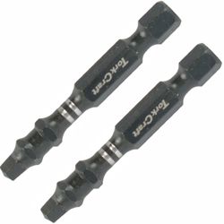 TORK CRAFT Impact Square Sq No.3 X 50mm Pwr Bit 2/card Sq3