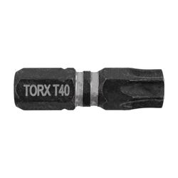 TORK CRAFT Torx Tx 40 Impact Insert Bit 25mm Bulk