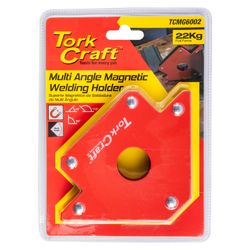 TORK CRAFT Magnetic Welding Holder 22.7kg P/force 45-90-135 Deg. Multi Angle