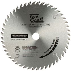 TORK CRAFT Blade Tct 190 X 48t 30/20/16 Tcg Positive Profesional Industrial