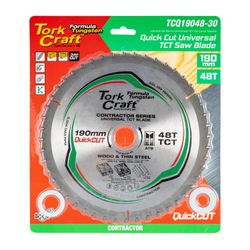 TORK CRAFT Universal Quick Cut Tct Blade 190x48t 30-20-16