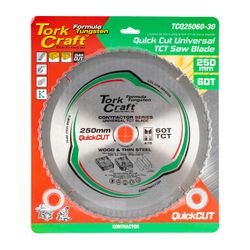TORK CRAFT Universal Quick Cut Tct Blade 250x60t 30-20-16