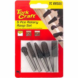 TORK CRAFT Rotary Rasp Set 5 Piece