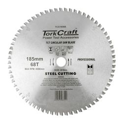 TORK CRAFT Tct Blade Steel Cutting 185x68t 20/16