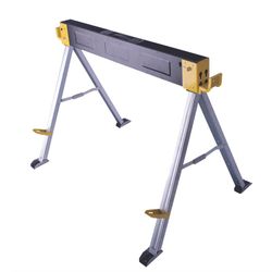 TORK CRAFT Saw Horse Steel Tressle 900mm X 730mm Foldable Single Frame
