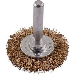 TORK CRAFT Wire Wheel Brush 38mm X 6mm Shaft Blister