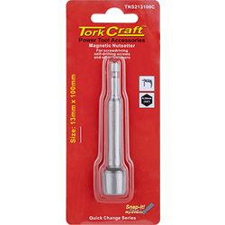 TORK CRAFT Nutsetter Magnetic 13mmx100mm 1/card
