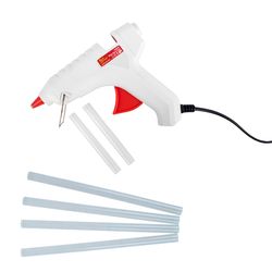 TORK CRAFT Glue Gun 40w 11mm Tcgg05002 C/w Glue Stick 11 X 200mm 12pc Tcgs11200-0